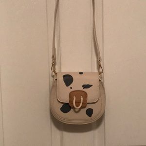 Ella&Elly- Adorable Vegan leather cow face purse